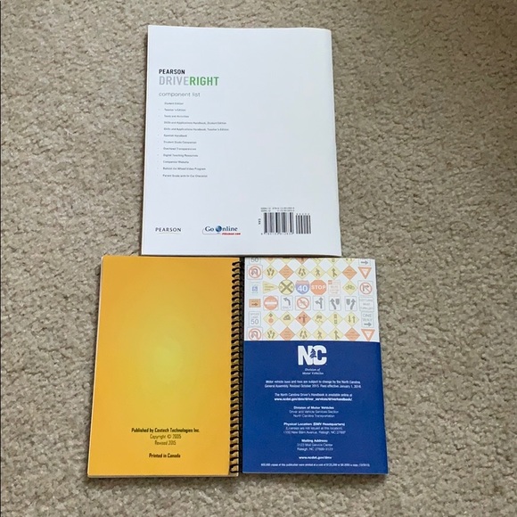 NC Driver’s Ed Books / Notebooks - Picture 2 of 7